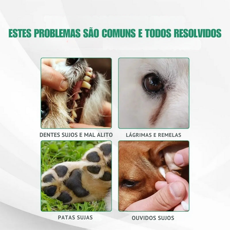 Toalhas Dedo-Clean